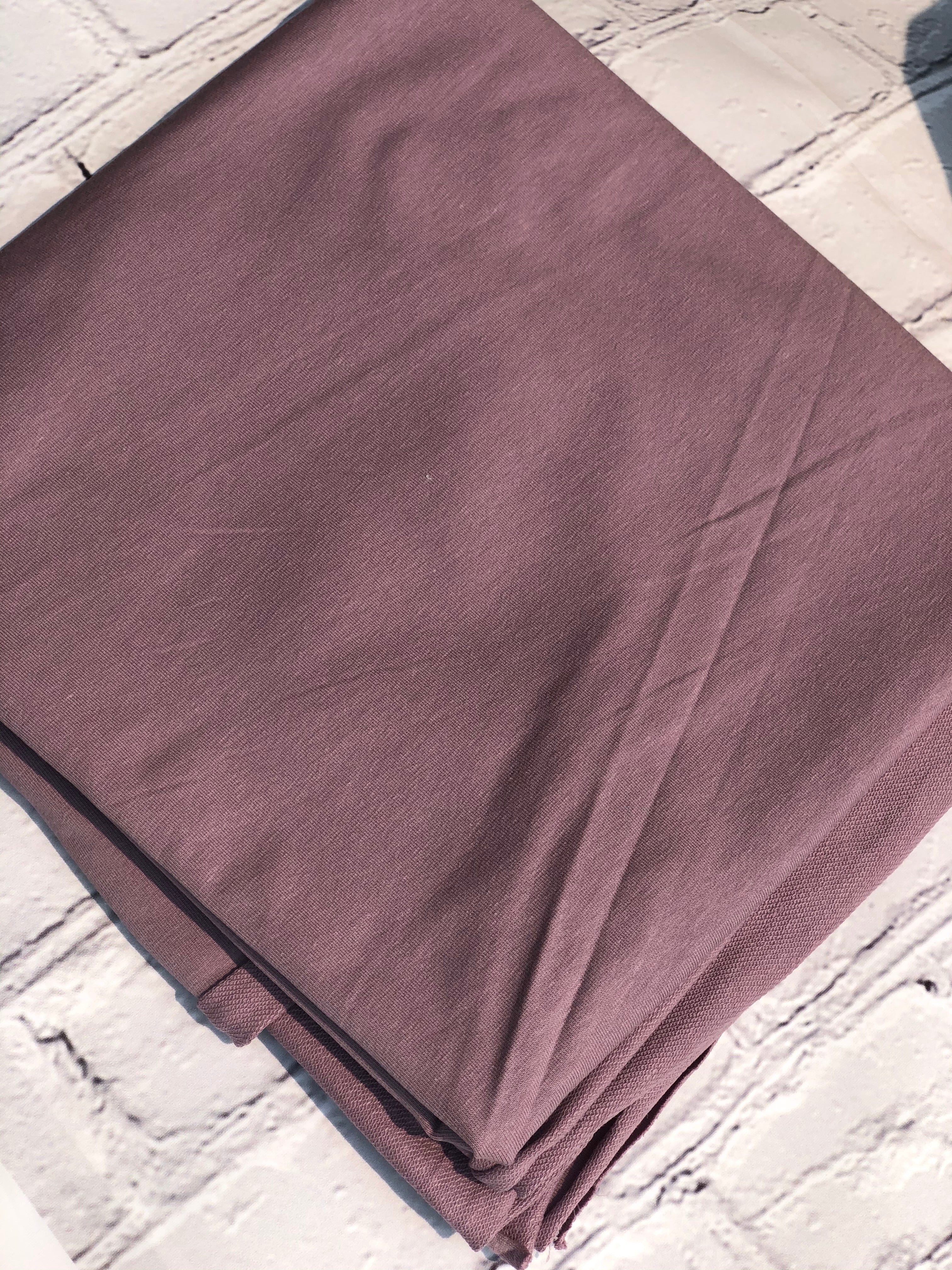 Lilac French Terry Solid