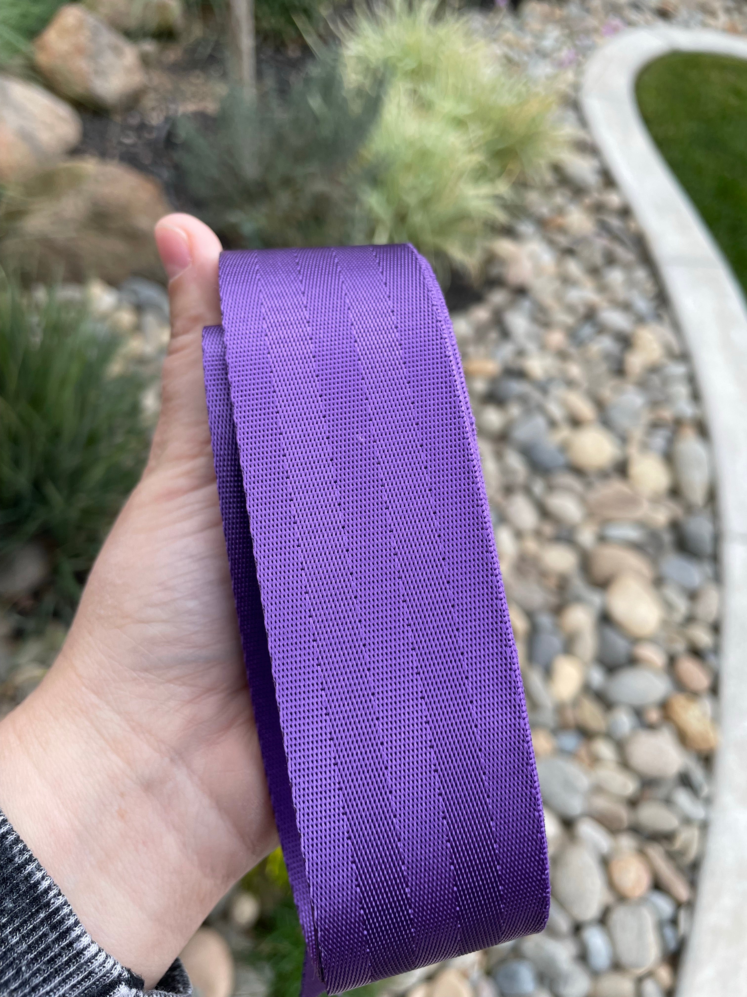 Purple 1.5” Seatbelt Webbing – Wonderground Fabrics