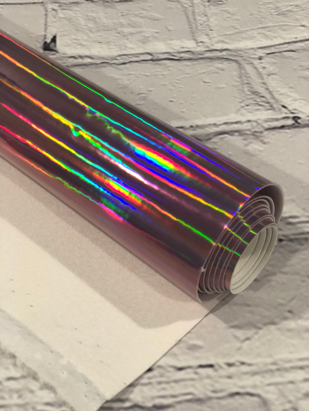 Pink Holographic Vinyl