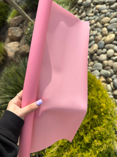 Ballet Pink Frosted Jelly Vinyl