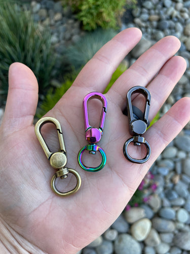 1/2” swivel clasps (2 clasps)