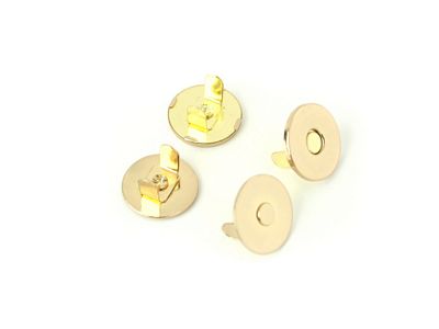 Magnetic Snap 3/4" Gold