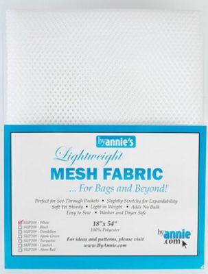 Lightweight Mesh Fabric -White