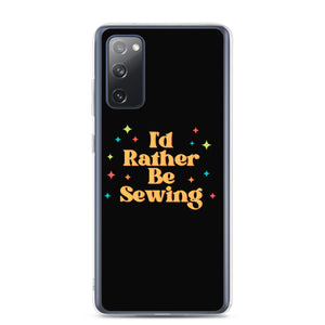 Rather Be Sewing Retro Samsung Case